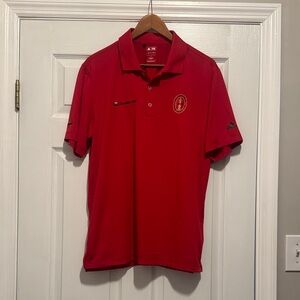 Adidas Atlanta Athletic Club Men's Red Golf Polo - size L